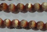 CCT359 15 inches 6mm faceted round cats eye beads wholesale