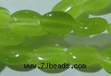 CCT645 15 inches 6*8mm oval cats eye beads wholesale