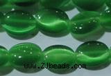 CCT650 15 inches 6*8mm oval cats eye beads wholesale