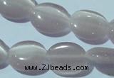 CCT662 15 inches 8*10mm oval cats eye beads wholesale