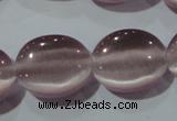 CCT693 15 inches 10*12mm oval cats eye beads wholesale