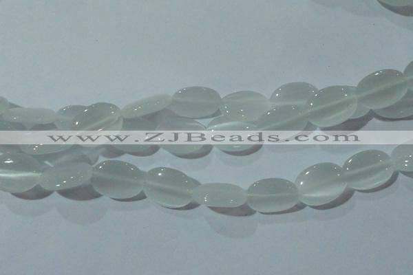 CCT720 15 inches 10*14mm oval cats eye beads wholesale