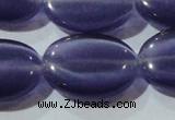 CCT731 15 inches 10*14mm oval cats eye beads wholesale