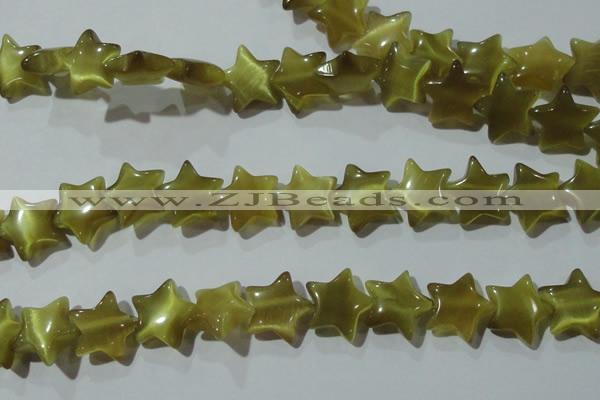 CCT892 15 inches 12mm star cats eye beads wholesale