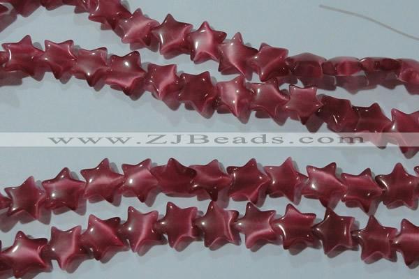 CCT897 15 inches 12mm star cats eye beads wholesale