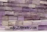 CCU1089 15 inches 2*4mm cuboid dogtooth amethyst beads