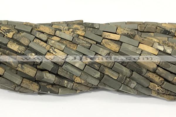 CCU1153 15 inches 4*13mm cuboid gemstone beads