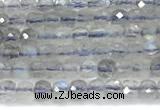 CCU1320 15 inches 2.5mm faceted cube labradorite beads