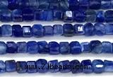 CCU1336 15 inches 2.5mm faceted cube kyanite beads