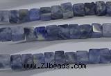 CCU314 15.5 inches 4*4mm cube sodalite beads wholesale