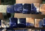 CCU463 15.5 inches 4*4mm cube sodalite gemstone beads wholesale