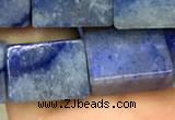 CCU650 15.5 inches 10*14mm - 11*15mm cuboid blue aventurine beads