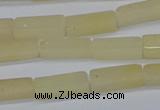 CCU730 15.5 inches 4*13mm cuboid yellow jade beads wholesale