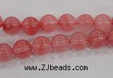 CCY102 15.5 inches 8mm round cherry quartz beads wholesale