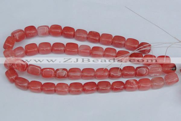 CCY152 15.5 inches 11*15mm cuboid cherry quartz beads wholesale