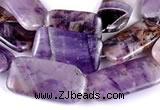 CDA04 Rectangle dogtooth amethyst quartz beads Wholesale