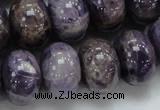 CDA20 15.5 inches 15*20mm rondelle dogtooth amethyst quartz beads