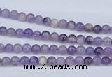 CDA50 15.5 inches 4mm round dogtooth amethyst beads wholesale