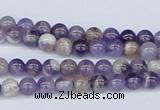 CDA51 15.5 inches 6mm round dogtooth amethyst beads wholesale