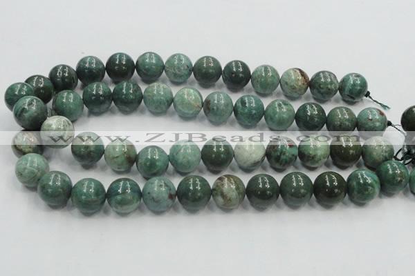 CDB03 15.5 inches 16mm round natural new dragon blood jasper beads