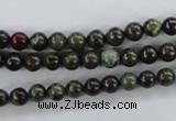 CDB250 15.5 inches 6mm round natural dragon blood jasper beads