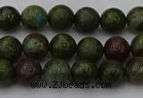 CDB300 15.5 inches 4mm round dragon blood jasper beads wholesale