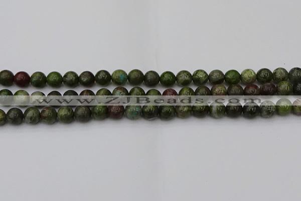 CDB301 15.5 inches 6mm round dragon blood jasper beads wholesale