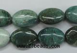 CDB35 15.5 inches 13*18mm oval new dragon blood jasper beads