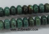 CDB39 15.5 inches 6*10mm rondelle new dragon blood jasper beads