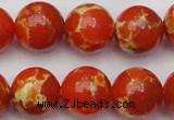 CDE2007 15.5 inches 18mm round dyed sea sediment jasper beads