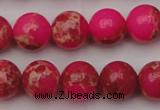 CDE2014 15.5 inches 10mm round dyed sea sediment jasper beads