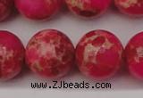 CDE2019 15.5 inches 20mm round dyed sea sediment jasper beads