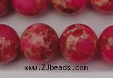 CDE2019 15.5 inches 20mm round dyed sea sediment jasper beads