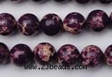 CDE2046 15.5 inches 8mm round dyed sea sediment jasper beads