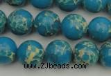 CDE2234 15.5 inches 10mm round dyed sea sediment jasper beads