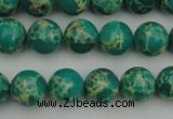 CDE2243 15.5 inches 6mm round dyed sea sediment jasper beads