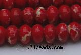 CDE2622 15.5 inches 15*20mm rondelle dyed sea sediment jasper beads
