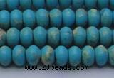 CDE2641 15.5 inches 7*10mm rondelle dyed sea sediment jasper beads