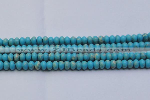 CDE2645 15.5 inches 13*18mm rondelle dyed sea sediment jasper beads