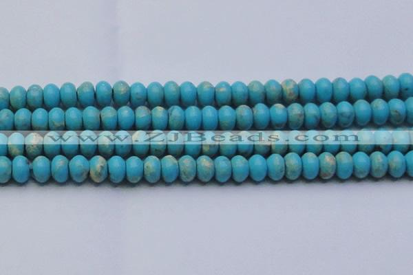 CDE2646 15.5 inches 15*20mm rondelle dyed sea sediment jasper beads