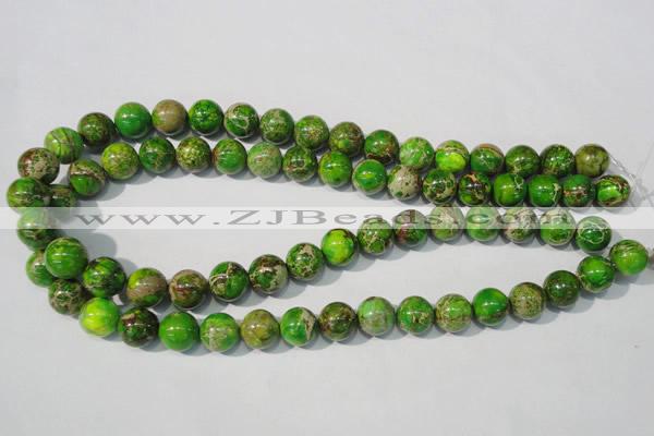 CDE922 15.5 inches 12mm round dyed sea sediment jasper beads