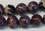 CDI365 15.5 inches 14mm round dyed imperial jasper beads