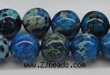 CDI46 16 inches 14mm round dyed imperial jasper beads wholesale