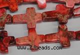CDI566 15.5 inches 15*20mm cross dyed imperial jasper beads