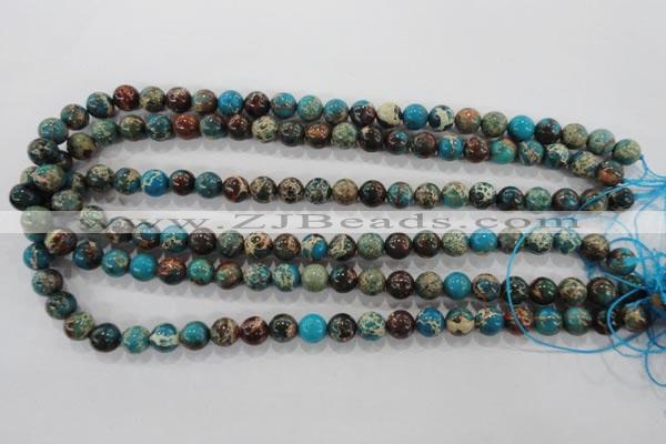 CDI802 15.5 inches 8mm round dyed imperial jasper beads wholesale