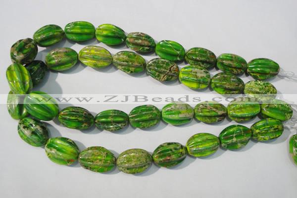 CDI930 15.5 inches 15*23mm star fruit shaped dyed imperial jasper beads