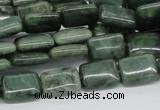 CDJ05 15.5 inches 10*14mm rectangle Canadian jade beads wholesale