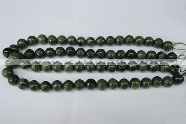 CDJ101 15.5 inches 12mm round Canadian jade beads wholesale