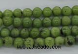 CDJ138 15.5 inches 5mm round Canadian jade beads wholesale