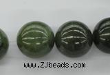 CDJ143 15.5 inches 18mm round Canadian jade beads wholesale